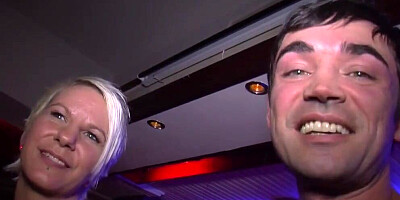 Amateur German ladies are enjoying naughty fun in a sex club