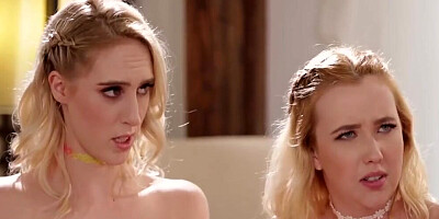 Stepmom DP'd by Naughty Squirting Daughters!