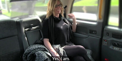 FakeTaxi Sexy Mature MILF Seduces Driver