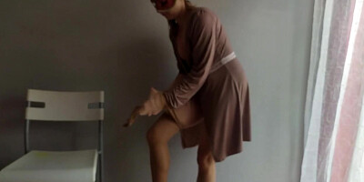 Polish MILF Playing with Stockings and Tihgts ..dirty Talking