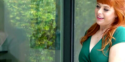 Ginger doll ended up having lesbian pussy licking with her hot lady friend