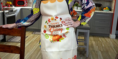 Stuffing My Wife's Pussy on Thanksgiving - Amiee Cambridge - TouchMyWife