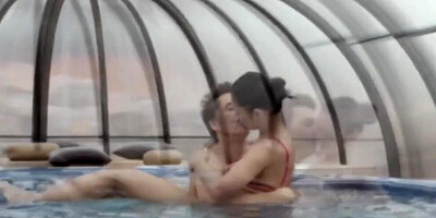 OLD4K. old Lover Nicely Penetrates Black-haired Chick from behind