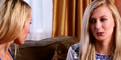 Family Strokes - Sexy Teen Down On Sharing Her Boyfriends Dick With Her Cock Craving Stepmom