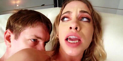 Markus Dupree impales Khloe Kapri on hard cock and butt-fucks her