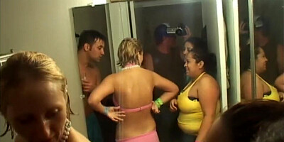 Wild Wet Tshirt Contest then back to our Condo for XXX Blowjob Fun