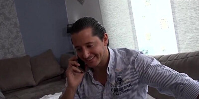 Wild inked mom Lady Kinky Cat is fucking like crazy with that man