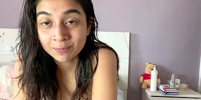 POV Your stepsister discover you watching her and then you deflower her