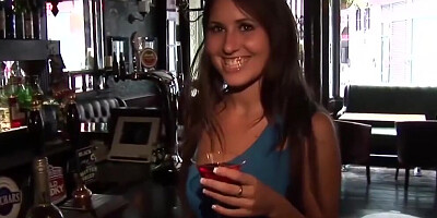 Busty Teen Picked up for Dildo Games