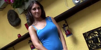 Busty Teen Picked up for Dildo Games