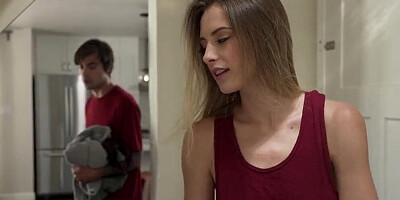 Step Sis, You could help me with this load! It's a little bit bigger than I thought!