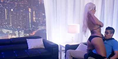 Blonde Stripper Bridgette B wants it in her Ass