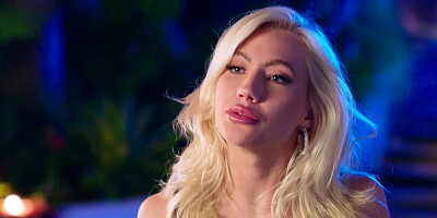 Two gorgeous blonde gals love sharing a BBC in a threesome