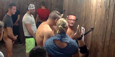 Mystery fuck holes service a dozen guys