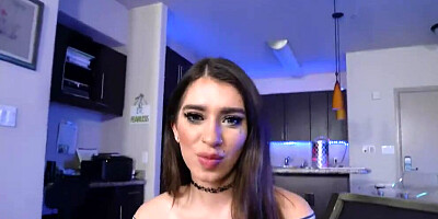 Petite Daughter Rides Stepdads Cock