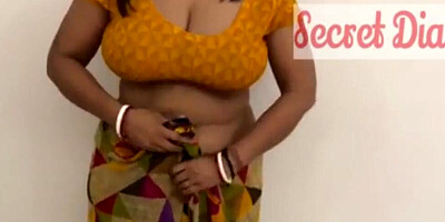 Sona in Saree Review