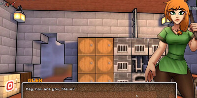 HornyCraft Minecraft Parody Hentai game Ep.27 muscular femdom pillager