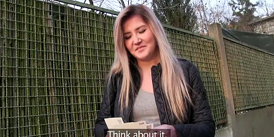 Public Agent Cute Russian Loves Sex for Cash