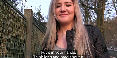 Public Agent Cute Russian Loves Sex for Cash