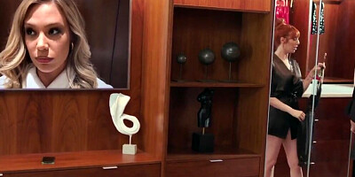 TUSHY Hot mom Lauren handles her daughter's naughty prof