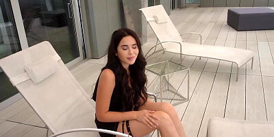 Busty Mary Bambola are playing with a schlong in a POV