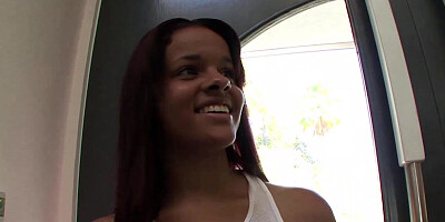 Black Teen Fucks Some Step Daddy Dick