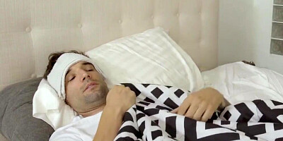 Blonde teen Haley's obsessed with her stepdad's cock