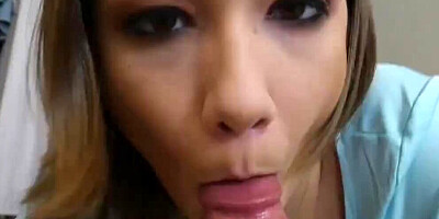 Naughty stepsis has one way to soothe her angry bro