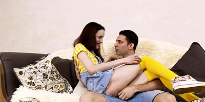 SISPORN. Chick enjoys fucking with stepbrother after losing bet to him