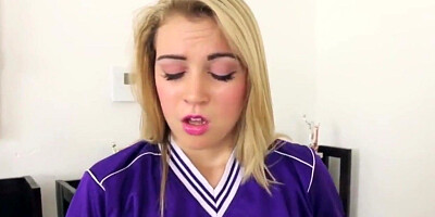 blonde step sister fucked from brother in family room steps