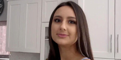 Naughty stepsister is persuaded in playing naughty sex games by her brother