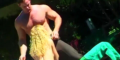 Muscular Dad Banging His Lean And Tight Stepdaughter