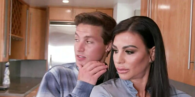 Dad so dazed stepson fucks his wife!