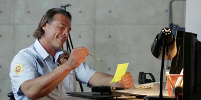 Babes - Office Obsession - Anna Morna and Nick Manning - Flirts First Day