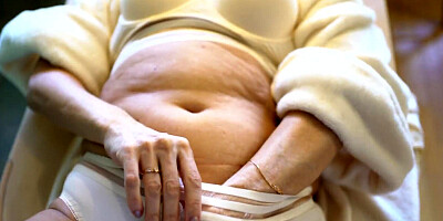 Granny 70 yo Gets Fucked In Kitchen. Grandma creampie! My-dick-is-big 4K