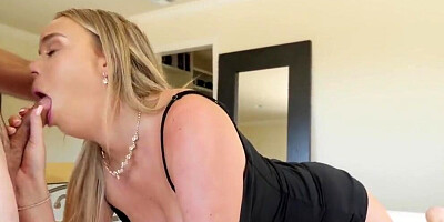SPYFAM Sex Addicted Spying Step Dad Bangs Huge Tit Blonde Step Daughter
