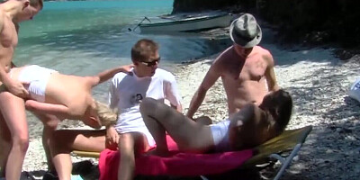 public family therapy beach orgy