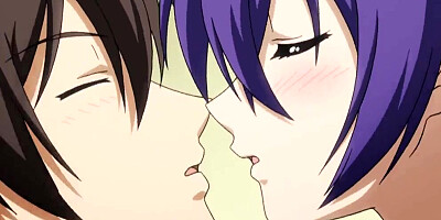 Cute anime babe gets her juicy cunt destroyed with dude's huge dong