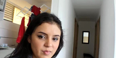 I fuck my stepsister after I give her viagra- Melanie Caceres- Spanish porn
