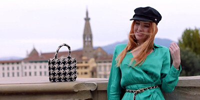 Naughty redhead girl Scarlett is fucked in the ass deeply