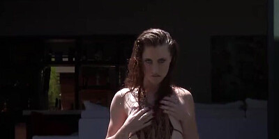 Astonishing girl Anya Olsen takes a hard cock on a sunny day