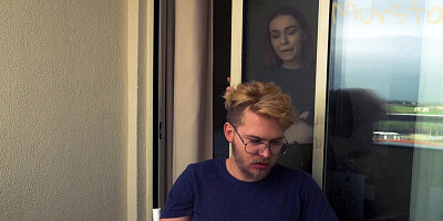 Step sister learns to do blowjob.