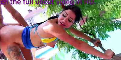 Banging Family - Big Butt Inked Step-Daughter Fucked by the