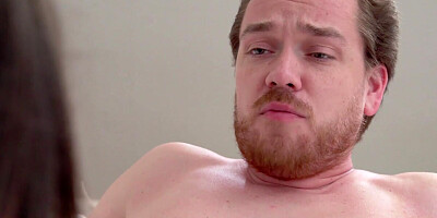 College stepson walked in on his hot stepmom while she was naked