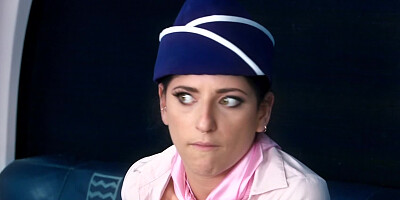 Guy takes advantage of first class ticket for coition on plane