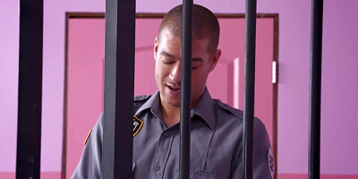 Prisoner Madison Ivy fucked and facialed in Jail by uniformed cop