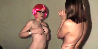 Awesome Real Life Step Sisters Becky Berry and Tasha going Crazy Late Night