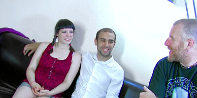 Young Spanish couple fulfill their fantasy and shoot a porn video