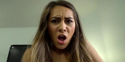 POV pretty teen angel needs hard dicking up her trimmed pussy