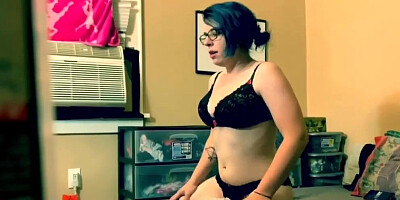 Spying on step sis masturbating